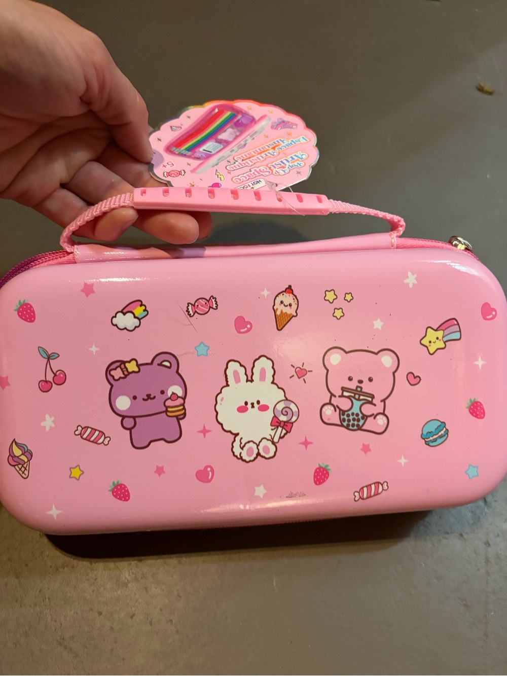 Pink Kawaii Cute Pencil Case BNWT - Picture 2 of 4